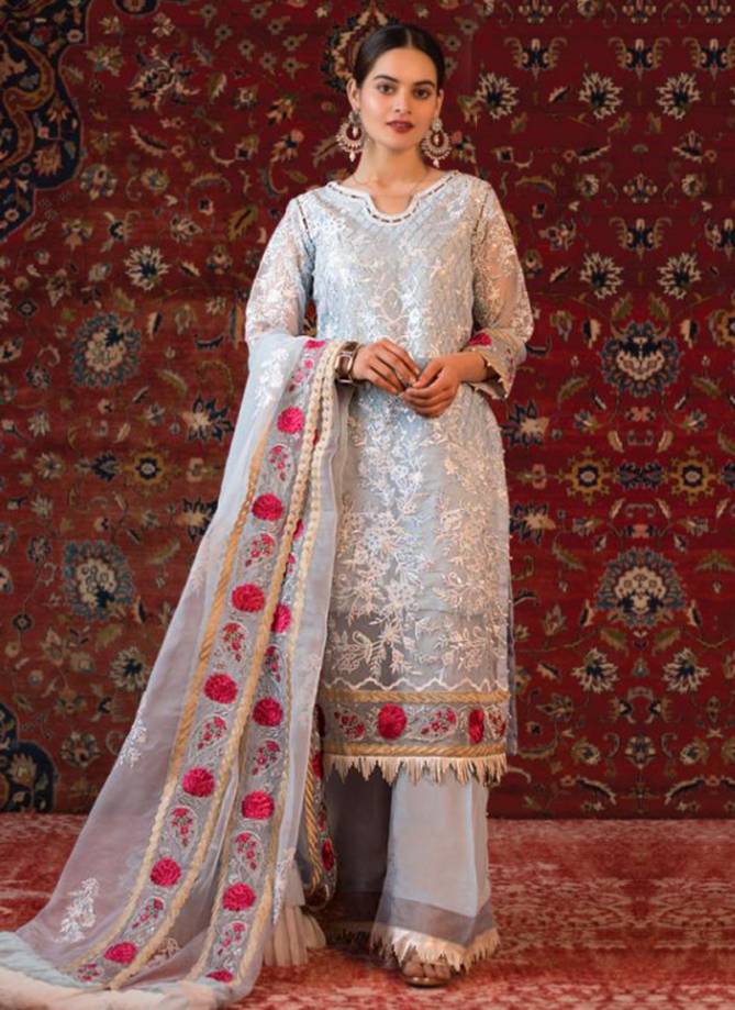 KHAYYIRA Latest Fancy Designer Festive Wear Georgette Heavy Embroidery And Stone Work Pakistani Salwar Suit Collection 